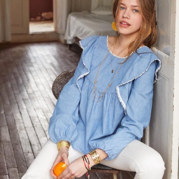 Sezane Adelia Blouse